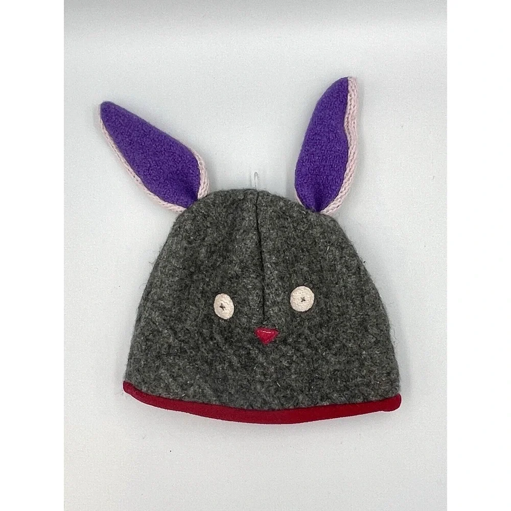 Kids Cate + Levi Bunny Hat Handmade One of a Kind